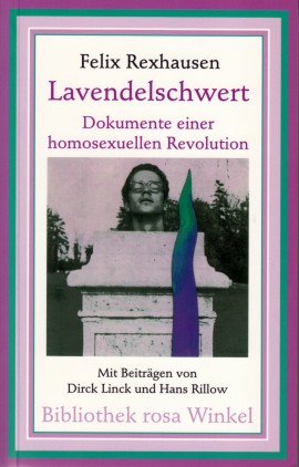 Cover des 1999 neu aufgelegten Rexhausen-Buches 'Lavendelschwert'
