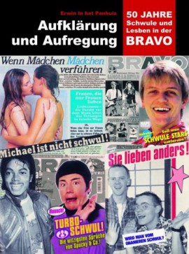Buch "Aufklärung und Aufregung - 50 Jahres Schwule und Lesben in der BRAVO"; Cover: Archiv der Jugendkulturen